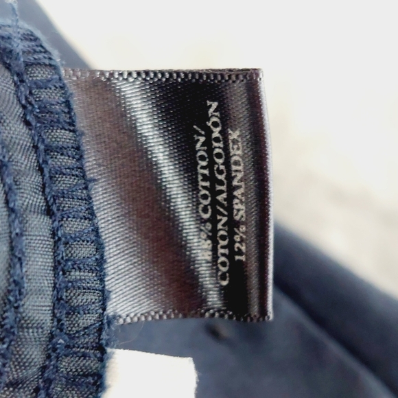 Ann Taylor Navy Blue Eva Ankle Pants Business Casual Trousers P6756 - Picture 8 of 9